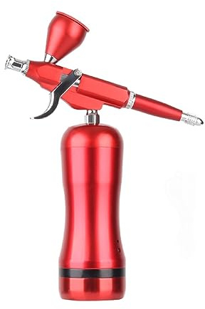 Pistolet à Peinture, Mini compresseur d'aérographe professionnel, facile à nettoyer, pistolet de pulvérisation for décoration de gâteaux, tatouages ​​temporaires(B-01)
