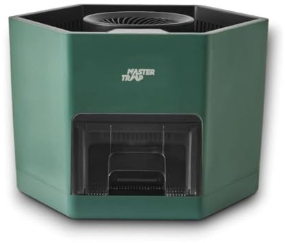 MASTER TRAP BY FAVEX - Anti-Moustique Hexatrap - Piège extérieur Anti-moustiques - Livré avec attractant pour 3 Mois de Protection - Programmable - Électrique - A Poser - Jusqu'à 300 m2