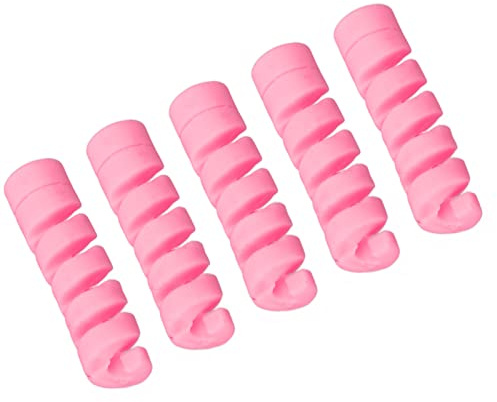 Tixiyu Frame Cover Ride Wrap Frame Cover Bike Wrap 5 Pieces Rubber Frame Protective Sleeve Bike Gear Shift Lever Sleeve (Pink)