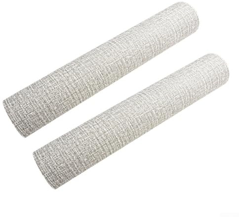 Whychstore Moistureproof Wall Stickers, Self-Adhesive Wallpaper 50 * 300cm, Waterproof Thermal Wallpaper Roll with Soundproofing Features, 2Pcs (Gray)