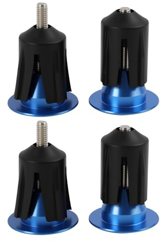 Hawpasy 4 Stück Lenkerendkappen Lenkerstopfen Fahrradgriffe Stecker Lenker Endkappen für Mountainbike Rennrad Citybike Lenkerstopfen Rennrad