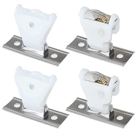 TOYANDONA Kit Bloqueos de Cordón para Cortinas Romanas y Bambú Accesorios Prácticos y Duraderos para Persianas Fácil Instalación Uso Ventanas Dormitorios y Oficinas