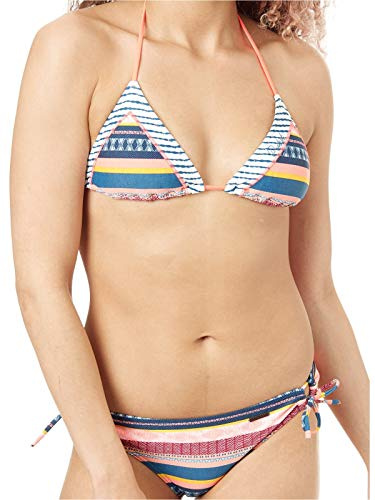 Protest Damen Triangel-Bikini MM Cookie Mix & Match Beet Red XS/34