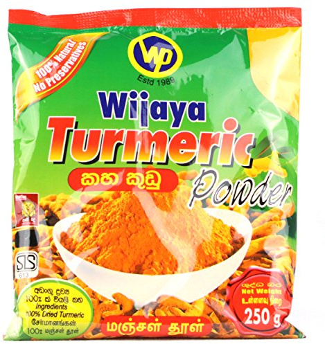 Polvere di curcuma dello Sri Lanka 250g
