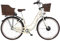 Fischer E-Bike City, CITA ER1804 Elektrofahrrad für Damen, RH 48 cm, Frontmotor 32 Nm, 36 V Akku, Elfenbein glänzend, 28 Zoll