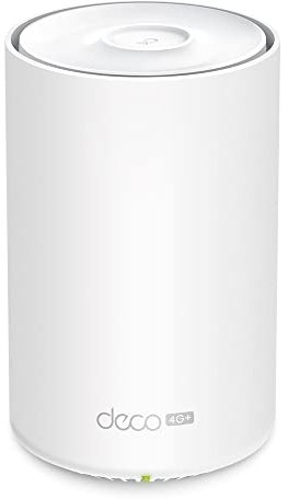 TP-Link Deco X50-4G 4G+ Router WiFi 6 AX3000Mbps WiFi Router, 4G+ Cat6 WiFi 4G Router, 4G Router with Sim Slot, Sim Card Router, Mesh WiFi 6 System, Gigabit Ports, WiFi Extender Booster, Easy Setup