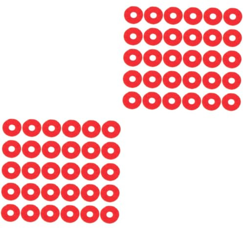 ibasenice 180pcs Piano Felt Pads Washers for Keyboard Leveling Compatible Piano Key Balance Felt Keyboard Washer