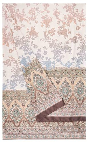 Bassetti AGRIGENTO Foulard aus 100% Baumwolle in der Farbe Naturale 42, Maße: 180x270 cm -9330050