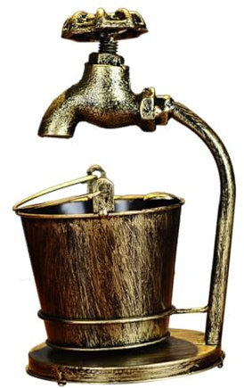 PRETYZOOM Cendrier Décoratif Vintage en Fer Forgé Fait Main, Modèle | Style Rétro Élégant, Usage Intérieur et Extérieur, Nettoyage Facile, Design Séparé, pour Cafés et Décoration