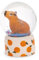 NICI Capybara Happybara 6,5cm marrón-Globo de Nieve, Bola de Purpurina-Gran Idea de Regalo, Color (61568)