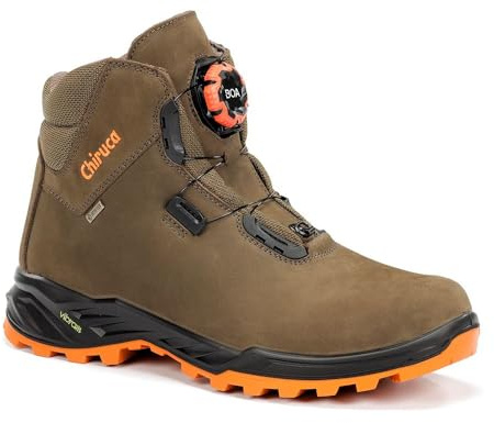 CHIRUCA - Bota Cares Boa Hi Vis - Cares Boa Hi 08 para: Hombre Color: 50 Kaki Talla: 44