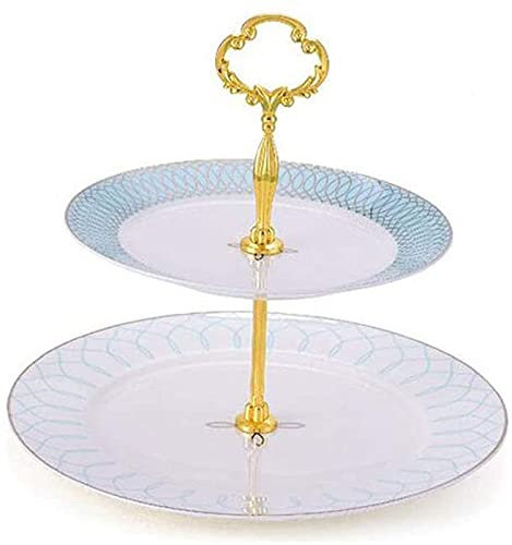 CLLBANT Frutero de Porcelana de Hueso, Soporte Original para Fruta, Plato de Fruta Multicapa, Plato para Dulces y Frutas, Soporte de exhibición para Postre, Plato de Fruta