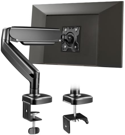 FURWOO Single Monitor Arm Desk Mount for 13 to 32 Inch Screens