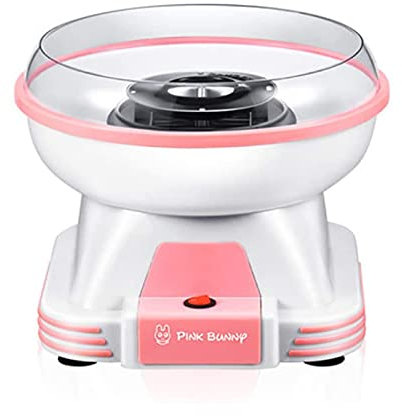 Datianu Cotton Candy Machine, Cotton Candy Maker with Cotton Candy Cones & Sugar Scoop - Gifts for Kids(Pink)