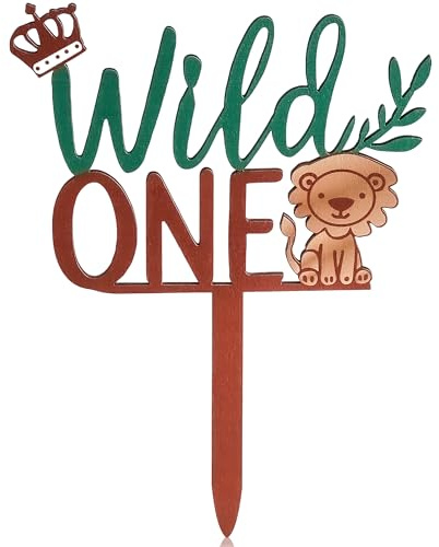 WILD ONE First Birthday Cake Topper, Party Decoration