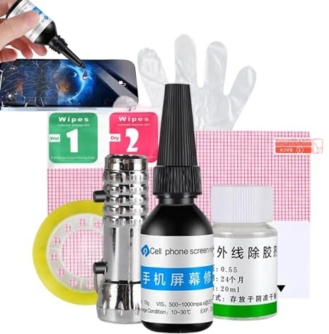 Cell Phone Screen Protectors Liquid | Glass Crack Repair Liquid Phone,Adhesive Protective Maintenance Care Accessories for Cellphone Tablets Smart Watches