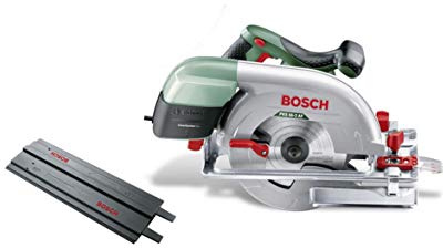 Bosch PKS 66-2 AF Handkreissäge 190 mm 1600 W + Sägeblatt SpeedLine + Führungsschiene 70 cm (0603502004)