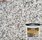 Isolbau BP10 Enduit coloré pour extérieur et intérieur (blanc, gris, noir), 15 kg, finition mosaïque, décoratif, résistant au gel et aux chocs, imperméable