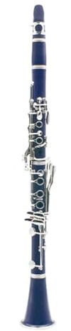 Anfänger klarinette B Klarinette 17 Tasten Bakelit Holz Professionelle Holzblasinstrument Klarinette Mit Box Reed Musikinstrument Teile (Color : Blue)