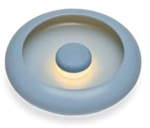 Fatboy Lampada da parete a batteria - Lampada da parete ricaricabile - Apparecchi di illuminazione wireless - Per interni ed esterni - Senza fili e dimmerabili - Oloha Small - jet-blue