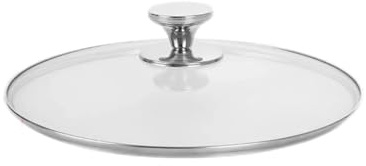 Ymnilian Topfdeckel, Lid Bratpfannendeckel Topf Bratpfanne Topfdeckel Wokpfanne Deckel Edelstahl Top Bratpfanne Kochabdeckung Herdabdeckung(12cm)