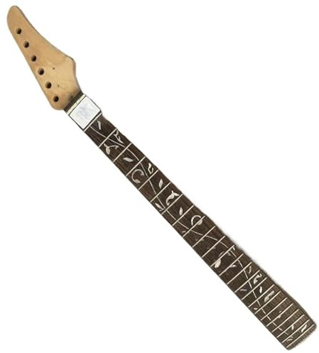Gitarrenhalsersatz ST E Gitarrenhals 24 Bünde Rechtshänder DIY Zubehör