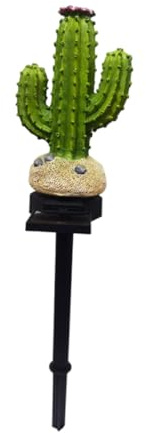 ORFOFE Lampada Solare Cactus da Giardino LED Inserimento nel Luce Paesaggistica Decorativa per Esterno Patio e Cortile