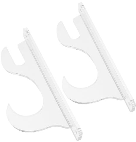 Sosoport Support Mural pour Acrylique Transparente Support Suspendu pour Sabre et Couteau Présentoir Déco pour Collection et Arts Martiaux Installation Rapide sans Dommage Au Mur