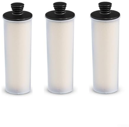 3 unidades de filtros descalcificadores para limpiador a vapor Kärcher SC3, función de descalcificación automática, descalcificación eficiente, protección segura contra la calcificación, accesorio de