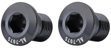 Moliuoly 2pcs M10 P1.0 Bicycle Rear Gear Hanger Bolts Aluminum Alloy Fixing Screws