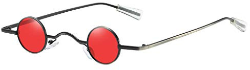 Lazzboy Sonnenbrille Runde Polarisierte Schutz Form Mann Frauen Hip Hop Brillen Shades Vintage Retro