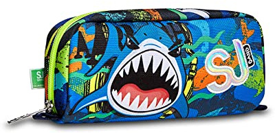 SJ GANG STYLE JAM GANG Bustina New Sj Gang An.flip-3d Da Sj BUSTINA NEW SJ GANG AN.FLIP-3D DA SJ, Unisex - Bambini e ragazzi, Blu (Blue Deep), Taglia Unica
