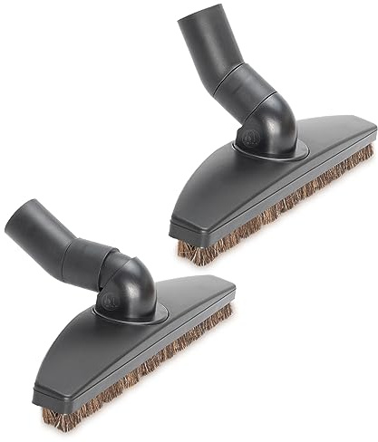 PRIMEBAG Hartbodendüse 32mm passend für AEG Bosch Siemens Miele Philips | Dirt Devil, SwingFlex 32/35mm Staubsaugerdüse Rosshaar, Rohrdurchmesser