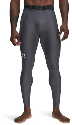 Ua Mens Ua Hg Armour Leggings Castlerock / / White Md