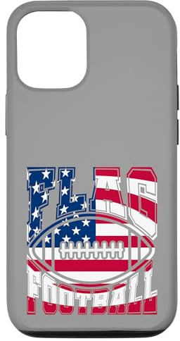 American Flag Football USA Fahne Frauen Männer Kinder Hülle für iPhone 14