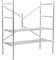 Portable Scaffold Tower with Wide Non-Slip Platform, 880lbs Capacity – Foldable Scaffolding Equipment Made of Galvanized Steel Welding