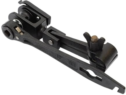 Generic Rope Tensioner Rope Tightening Device Large Pulling Force Tiger Head Wire Turnbuckle Wire Cable Puller for Farms and Ranches, 12 inches