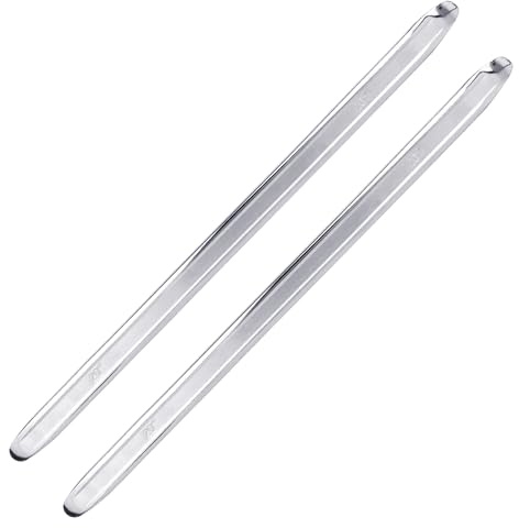 Fukaisu 2pcs 50cm/20in Tire Iron Spoons, Heavy Duty Tire Lever Bar Bead Lifting Tool Tires Changer Removal Tool Changing Set for Cars Dirtbike Motorcycles for Tires Charger Machine