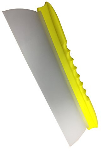 Forum utrustning 440 pluggar raclette silikon 1 blad flexibel, plast, gul, 36 x 11 x 4 cm, Fönsterskrapa
