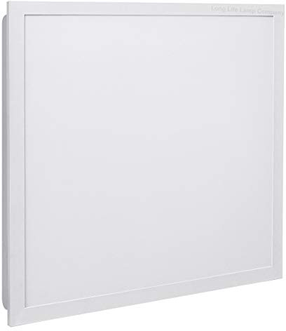Long Life Lamp Company 48w LED Ceiling Panel 600 x 600 Daylight 6500k High Power Brightness Recessed Tile Light Includes Drivers and Heat Sink 48WBL