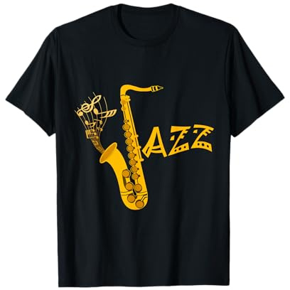 Saxophon T-Shirt für Saxophonisten Geschenk T-Shirt