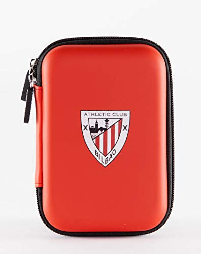 Athletic Club de Bilbao- Funda universal para HDD, discos duros, powerbank, cables, auriculares y accesorios tecnológicos.