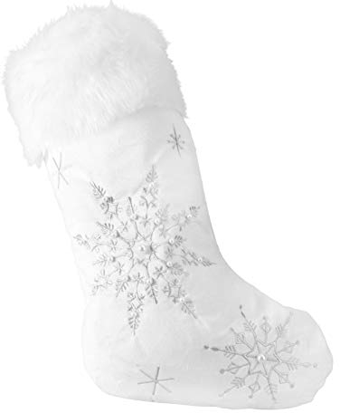 HEMOTON Weihnachtsstrumpf Plüsch Nikolausstiefel zum Befüllen Geschenkbeutel Weihnachtsbaum Anhänger Weihnachtsdekoration Für Weihnachtsfeier Dekorieren