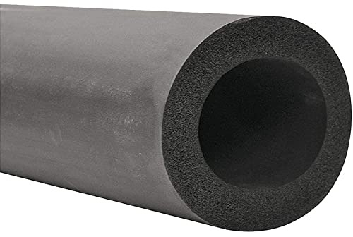 Rohrisolierung schaumstoff,Schwarz Rohrschale Rohrisolierung 6mm/13mm/16mm/20mm/25mm/50mm/63mm/76mm/90mm/110mm Schaumstoffschlauch Für Griffe Isolierschlauch Rohrdämmung Isolierung Rohr 1.7/1.8m Länge