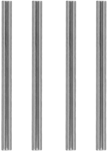4 cuchillas reversibles, hoja de cepilladora de madera de acero rápido, compatible con Bosch PHO 20-82/PHO 100/GHO 40-82 C, cuchillas de cepilladora de carburo 82 x 5,5 x 1,1 mm