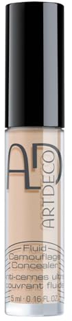 ARTDECO Fluid Camouflage Concealer - Stark deckender Concealer ohne Maskeneffekt - 1 x 5 ml