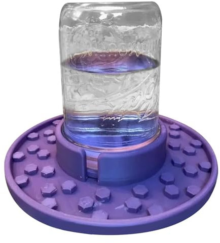 Fulenyi Einmachglas-Bienenfutterstation, Bienenfutterstation für Einmachgläser mit normaler Öffnung - Bienenfutterspender für Bienenstöcke, Einmachglas,Gartenbecher, Zuckerwasser- und