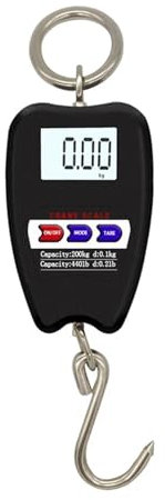 Bascula Gancho, Mini báscula de grúa que pesa báscula colgante Industrial Digital báscula de gancho colgante resistente de 200Kg/441Lb Para granja, fábrica, caza
