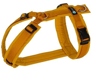 Anny-X Brustgeschirr Fun Goldglöckchen | Hundegeschirr Größe XXS (Brustumfang 36-42 cm)