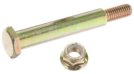 1 Set Lawn Mower Wheel Screw with Locking Nut Compatible with Various Models for Quick Installation Secure Hold of Lawnmower Wheels